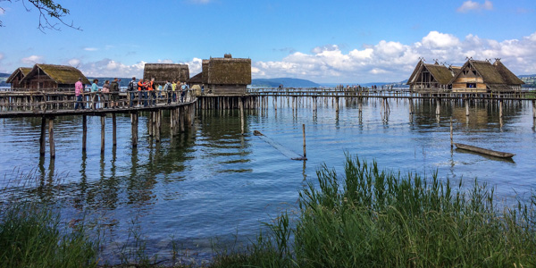 The Bronze Age pile-dwelling village on Lake Constance in Baden-Württemburg