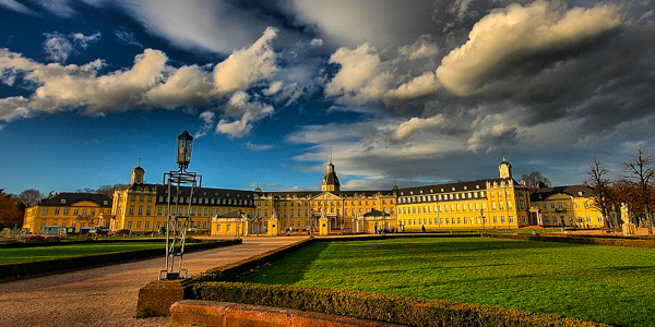 Karlsruhe palace in Baden-Württemburg