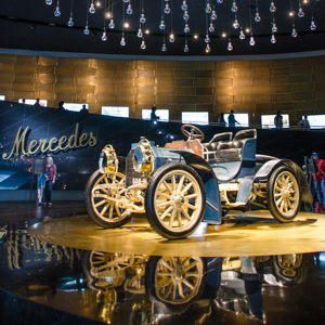 The Mercedes Museum of Stuttgart