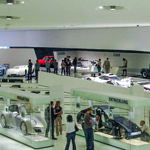 The Porche Musuem of Stuttgart