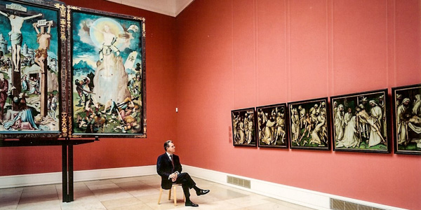 In the Staatsgalerie of Stuttgart