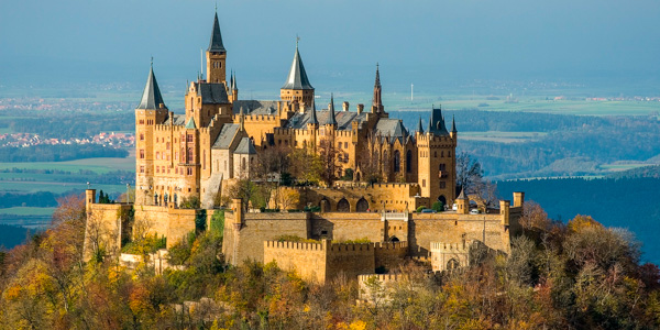 Hohenzollern Castle in Baden-Württemburg