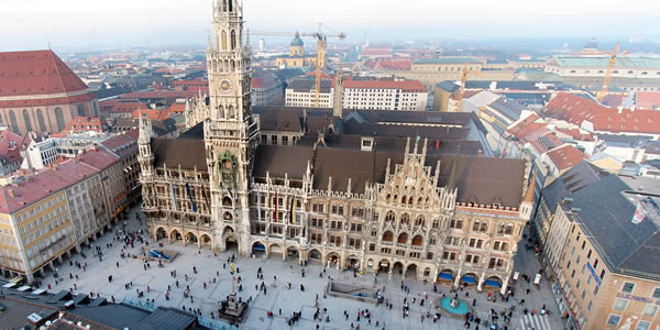 Marienplatz and the Neues Rathaus, Munich