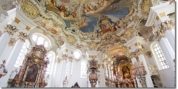 The Weiskirche interior