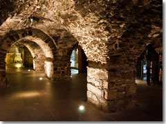 The crypt beneath Christchurch Cathedral, Dublin