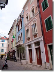 The back alleys of Piran