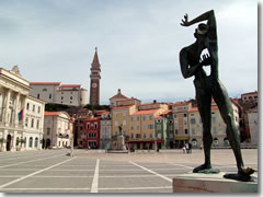 Tartinijev trg in Piran