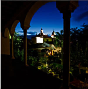 A view from the Hotel Hospederia Duques de Medina Sidonia, Barrameda