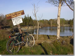 Booth's Quarry swimmin' hole on Vinalhaven Island, Maine.