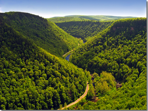 Pine Creek Gorge, the Grand Canyon of Pennsylvania