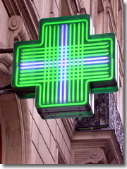 A farmacie in Paris, France