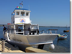 A small ferry in Sicily