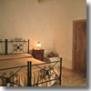 A room inside a rental trullo in Alberobello, Apulia