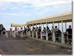 A bus fermata on Capri