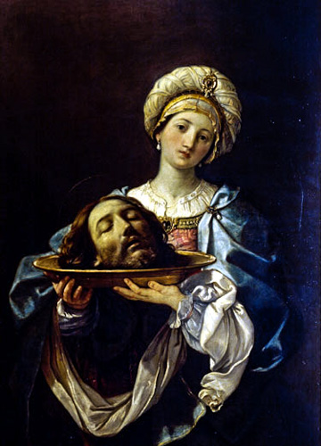 Guido Reni's Salome with the Head of John the Baptist (1630–35) in the Galleria Nazionale d'Arte Antica - Palazzo Corsini, Rome