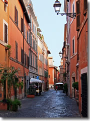 Via della Scala in Trastevere