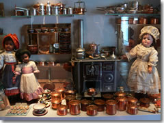 The Museo delle Bambole in the Rocca Borromwo, Angera, Lago Maggiore