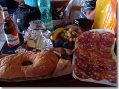 A picnic on Isola Asinara in Sardegna