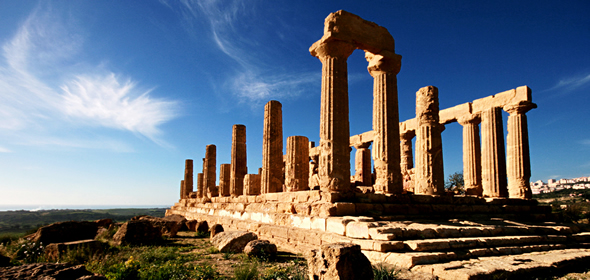 Tempio di iugnone (The Temple of Juno) in Agrigento