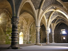 The Grand Hall of the Castello Mainace, Siracusa