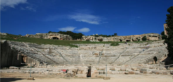 The Teatro Greco di Sirausa