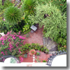 The gardens at the Hotel Villa Nettuno, Taormina, Sicily