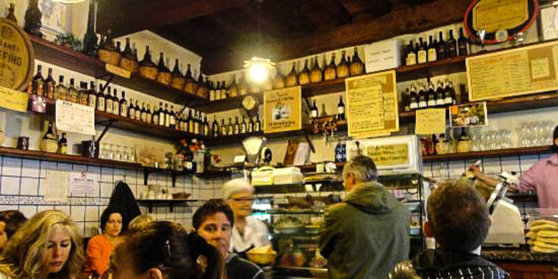 Osteria La Mescita in Florence, Italy. (Photo by TheaBianca)