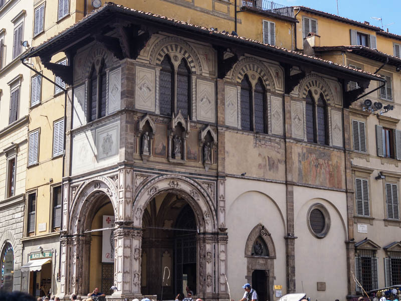 The Loggia del Bigallo, Florence. (Photo by Bruce Stokes)