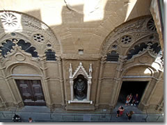 The Orsanmichele entrance