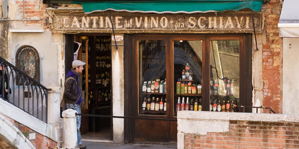 Enoteca Cantinone Già Schiavi. (Photo by Anders Lanzen)