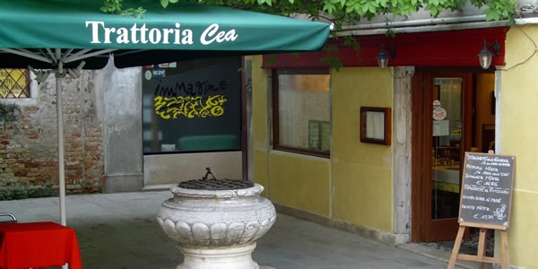 Trattoria Cea, Venezia. (Photo by Eric Parker)