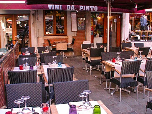 Ristorante Vini Da Pinto, Venezia. (Photo courtesy of Vini Da Pinto)