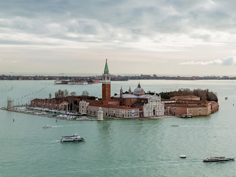 The interior of San Giorgio Maggiore, Venice